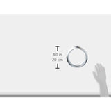 RANGE KLEEN R6-U Chrome Range Trim Ring/Blue Label (6")