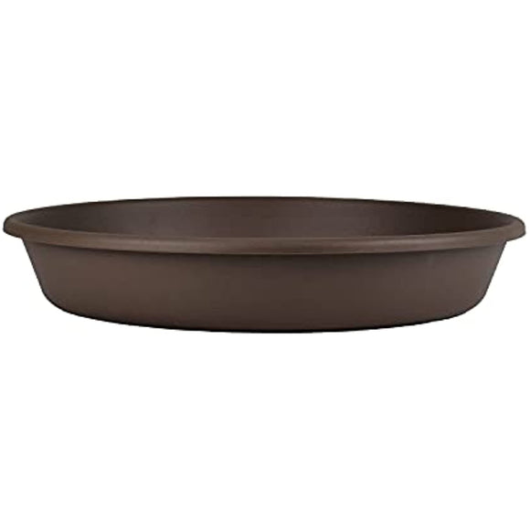 Classic Round Planter Saucer - The HC Companies 20-Inch Flower Pot Drip Trays for Planters, Pairs w/ 20