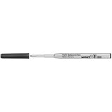 Montblanc Ballpoint Pen Refills (B) Mystery Black 116191 – Refill Cartridges with a Broad Tip for Montblanc Ball Pens – 2 x Black Ballpoint Refills