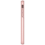 Speck iPhone XS Presidio Show Case, Show Off Your Phone and Stay Protected with IMPACTIUM 10-Feet Drop Protection, Clear/Rose Gold