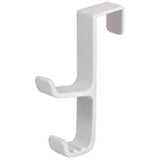 Spectrum Diversified 24700-24 Over The Door Hat and Coat Hook, White