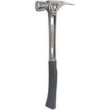 15 Oz. Tibone Hammer, Replaceable Milled Steel Face, Curved Handle