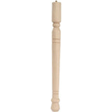 Waddell 2554 Early American Table Leg, 4"