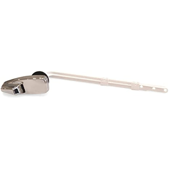 Toilet Handle Replacement. Fits Gerber Toilet Tanks. 8 Inch Rod, Polished Chrome (Chrome Polished)