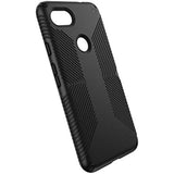 Speck Products Google Pixel 3a XL Case, Presidio Grip, Black/Black, 126054-1050