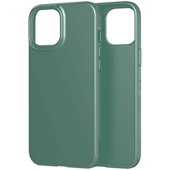 tech21 Evo Slim for Apple iPhone 12 Pro Max 5G - Germ Fighting Antimicrobial Phone Case with 8 ft. Drop Protection, Midnight Green
