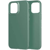 tech21 Evo Slim for Apple iPhone 12 Pro Max 5G - Germ Fighting Antimicrobial Phone Case with 8 ft. Drop Protection, Midnight Green