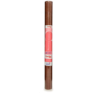 Con-Tact Brand 09F-C9813-01 Self-Adhesive Vinyl Drawer and Shelf Liner, 18" x 9', Cherry Woodgrain
