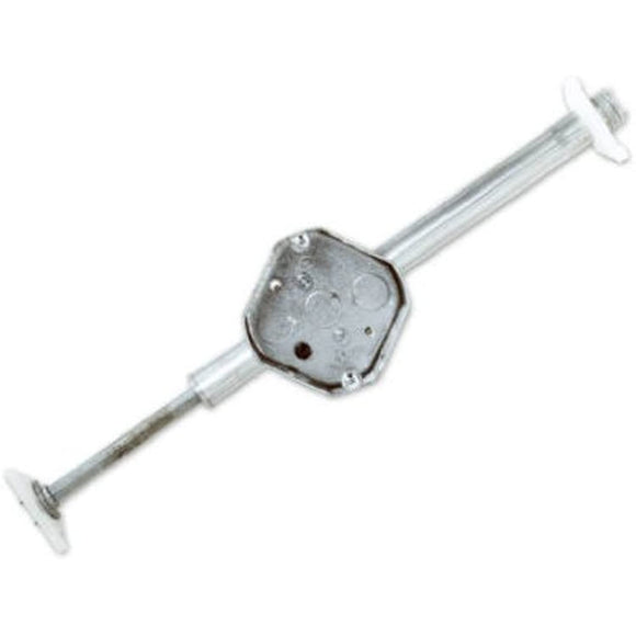 Retro-Brace with 2-1/8 in. Deep Box for Old Work, Two 1/2 in. KO's