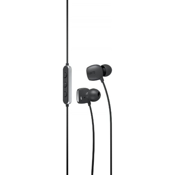 JAYS T00079 Four High Fidelity Earphones with 3-Button Remote for iPhone 4 - Retail Packaging - Black