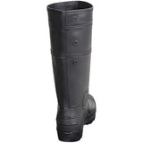 CLC Custom Leathercraft R230 Over The Sock Black PVC Men's Rain Boot, Size 10