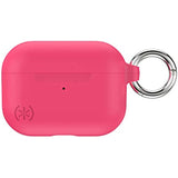 Speck Products Presidio PRO Airpods PRO Case, Goji Berry Pink/Silk Scarf Red (137842-9237)