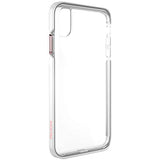 Pelican Ambassador iPhone Xs Max Case (Clear/White with Rose Gold Button)