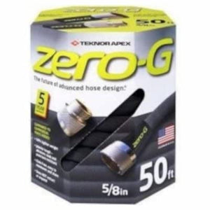 zero-G 4001-50 Lightweight, Ultra Flexible, Durable, Kink-Free Garden Hose, 5/8-Inch by 50-Feet,Black