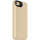 mophie Juice Pack Wireless - Qi Wireless Charging - Protective Battery Case for Apple iPhone 8 and iPhone 7 - Gold