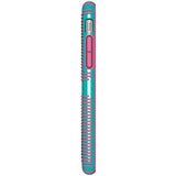 Speck Products CandyShell Grip iPhone SE 2020 Case Fits iPhone 8/7/6S/6 - Caribbean Blue/Bubblegum Pink