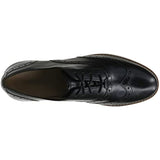 Cole Haan mens Original Grand Wingtip Oxford, Black Leather/White, 14 US