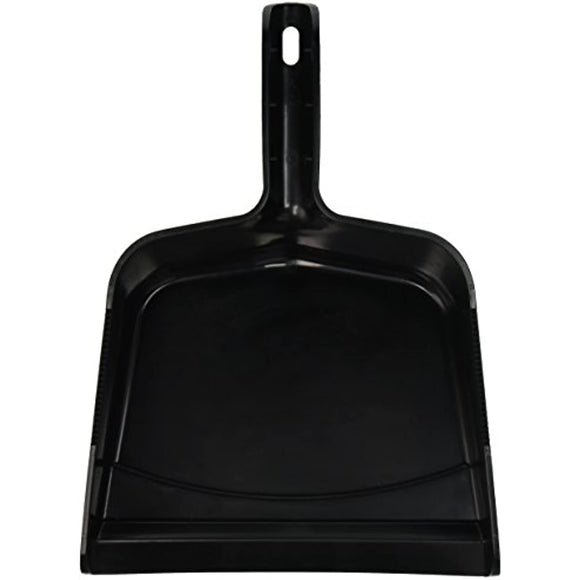 Quickie Cleaning Snap-On Dustpan, 11.5 Inch, Black, Collects Dirt/Dust/Debris, for Clean Office/Home/Kitchen/Lobby/Floor