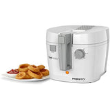 Presto 05443 CoolDaddy Cool-touch Deep Fryer - White
