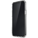 Speck Products Presidio Perfect-Clear + Glitter iPhone 12 Pro Max Case, Clear with Gold Glitter/Clear