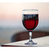 All-Purpose Wine Glass Cups, Red Wine and White Wine Glasses, Goblet Party Drinking Glasses with Stem, Wine Glass Set for Wine, Gin, Whiskey, Dining Events, Set of 4