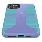 Speck CandyShell Grip iPhone 11 Pro Case, Wisteria Purple/Mykonos Blue