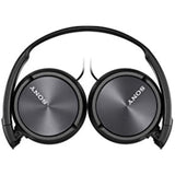 Sony MDR-ZX310-BLACK Wired Headphones with Lightweight Adjustable Headband and Swivel Earcups