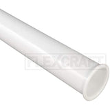 Flexcraft P22312 Plastic 12 Inch Flanged Strainer Tailpiece for Tubular Drain Applications 1-1/2 Inch White