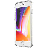 Speck Products GemShell iPhone SE (2022) Case| iPhone SE (2020)| iPhone 8| iPhone 7 - Clear with Gold Glitter/Clear