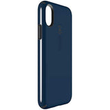 Speck Products CandyShell Cell Phone Case for iPhone XS/iPhone X - Deep Sea Blue/Slate Grey