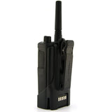 Motorola RMU2040 On-Site 4 Channel UHF Rugged Two-Way Business Radio (Black) & Vertex Standard Motorola HKLN4606 Remote Speaker Microphone