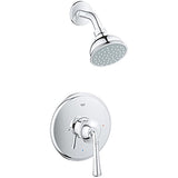 GROHE Gloucester Chrome 1-Handle WaterSense Shower Faucet with Single Function Showerhead