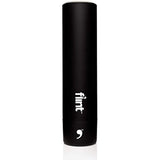 Flint Retractable Lint Roller, Refillable, 30 Sheets, Black