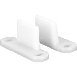 Prime-Line N 6567 Bypass Door Floor Guide, Nylon (2-pack)