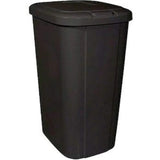 HMS Co. HFT-2166075-4 Hefty Waste Basket 53quart Black Lid