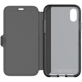 tech21 Evo Wallet Phone Case for iPhone X/Xs - Black (T21-5860)