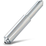 Universal Plastic Spring Loaded Toilet Paper Roll Holder Replacement , Chrome (1, Chrome)