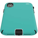 Speck Products Compatible Phone Case for Apple iPhone Xs Max, Presidio Sport Case, Jet Ski Teal/Dolphin Grey/Black