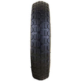 Marathon 20265 Universal Fit Pneumatic (Air-Filled) Wheelbarrow Tire 3" Centered Hub 5/8" Nylon Bushing with Spacer Kit Included