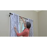 Spark Innovators Silver Tap Bracket - Easy Install No Drill Curtain Rod Brackets - As Seen on TV - Set of 2
