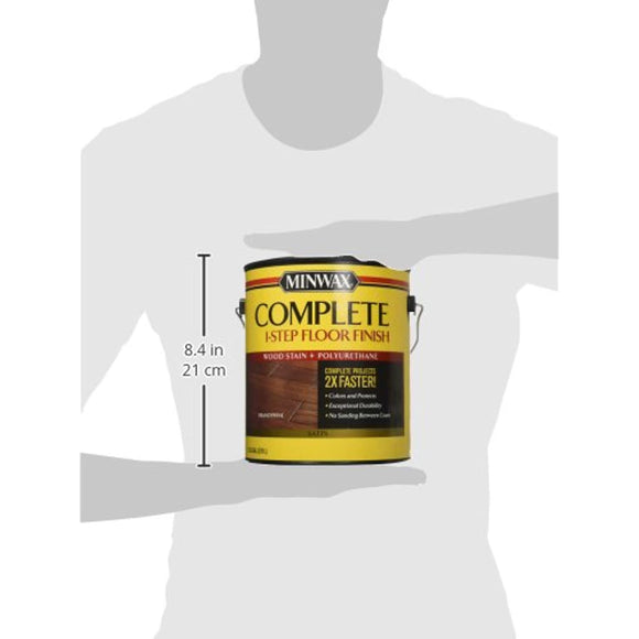 Minwax 672070000 Complete 1 Step Floor Finish, 1 Gallon, Brandywine