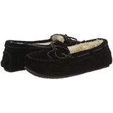 Minnetonka Women's Cally Slipper,Black,6 M US