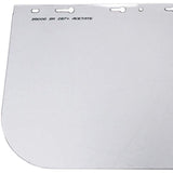 Sellstrom Face Shield Replacement Window for 390 Series Safety Face Shields, Uncoated Acetate, Clear Tint, 8" x 12" x 0.040, S35000