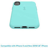 Speck Products CandyShell Fit iPhone Xs/iPhone X Case, Zeal Teal/Zeal Teal