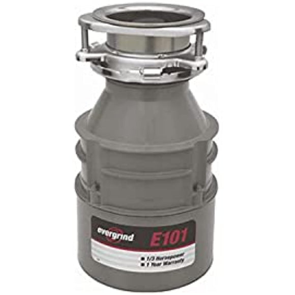 Emerson Evergrind E101 Foodwaste Disposer, 1/3 Horsepower, 1-Pack