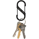 Nite Ize SB3-03-01 Size-3 S-Biner Dual Carabiner, Stainless-Steel, Black