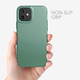 tech21 Evo Slim for Apple iPhone 12 Pro Max 5G - Germ Fighting Antimicrobial Phone Case with 8 ft. Drop Protection, Midnight Green