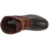 Sperry Womens Saltwater Boots, Tan/Dark Brown, 10