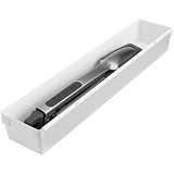 Rubbermaid 15x3x2-Inch Drawer Organizer, White (FG2917RDWHT)