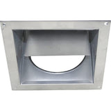 Builder's Best CECOMINOD035211 Aluminum Dryer Eave Vent, 4"